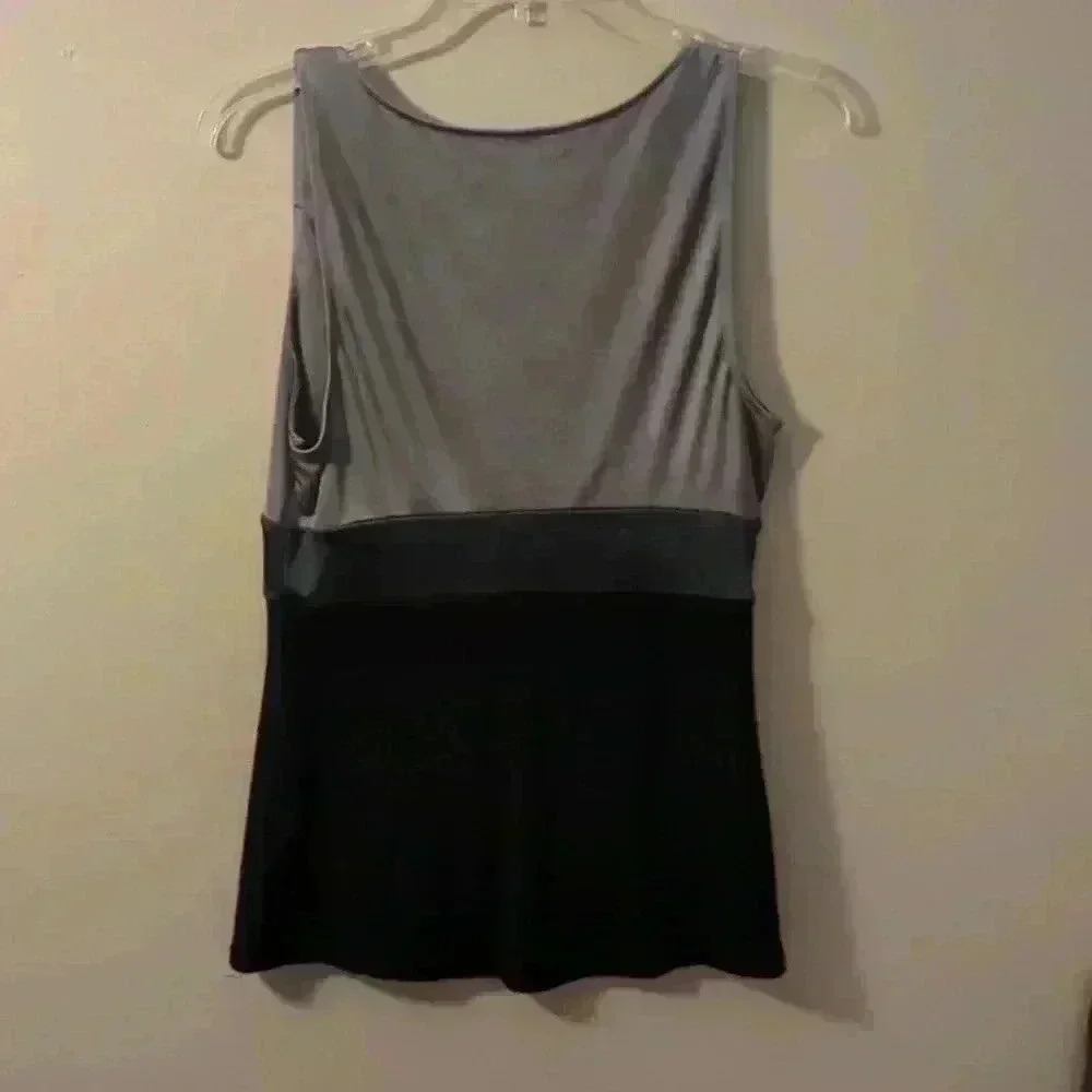 Express, black and gray medium size tank top - Picture 4 of 4